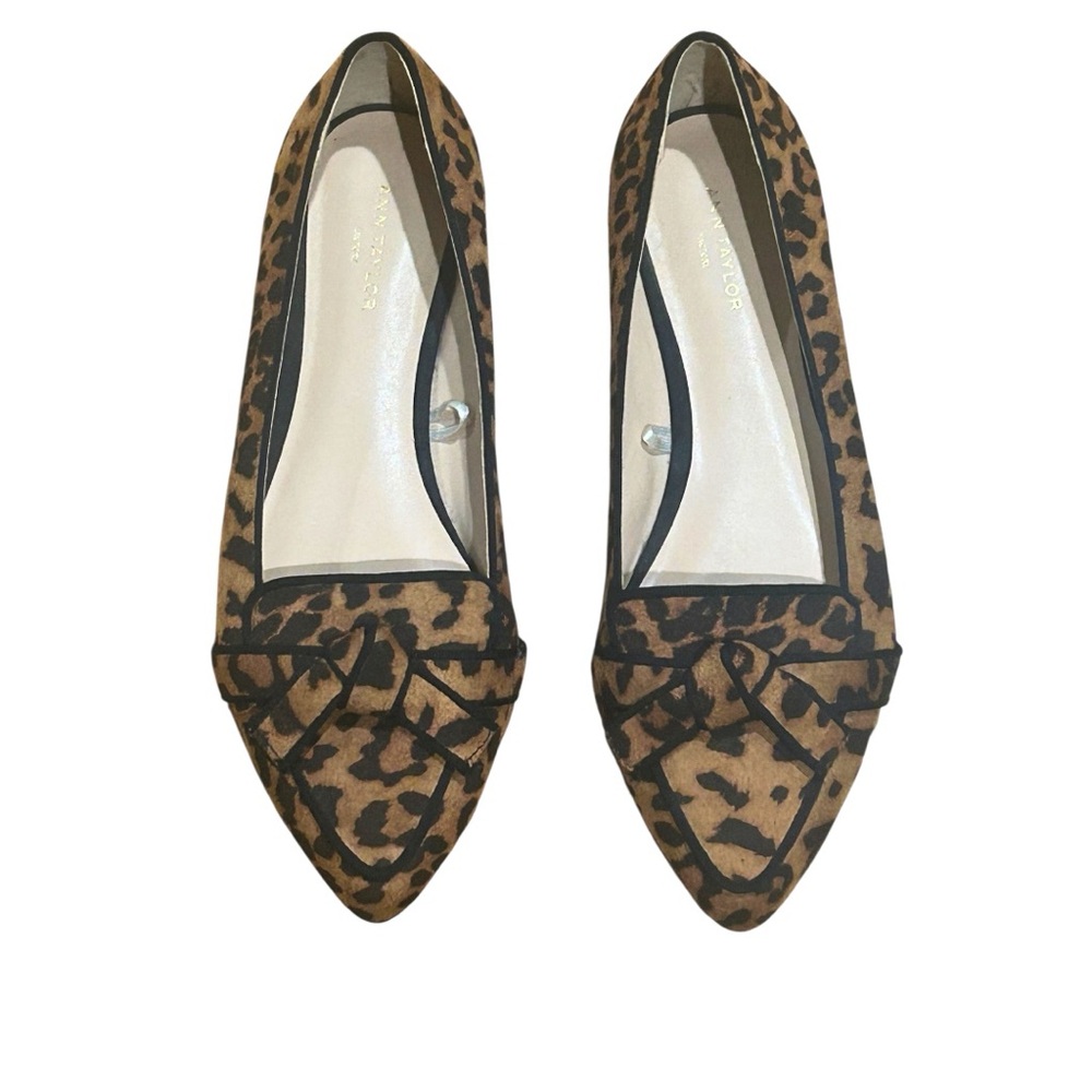 Ann Taylor Leopard Print Flats - 6.5